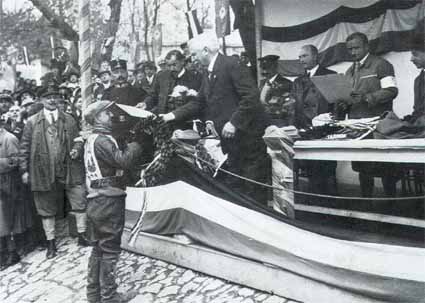 Geiss bei der Preisverleihung